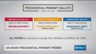 Getting ready for March 10: an Idaho presidential primary primer