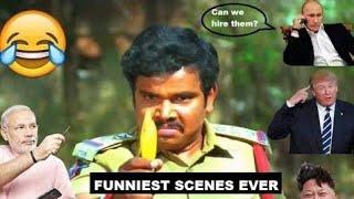 Top 10 best south Indian Movies Funny Action scenes || Funny Latest Video 2020 | funny action scene
