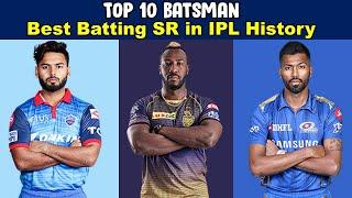 Top 10 Batsman With Best Batting Strike Rate in IPL History