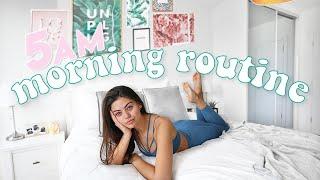 My REAL 5am Morning Routine | Productive Morning Routine 2020