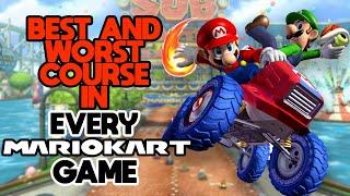 The Best and Worst Course in Every Mario Kart Game