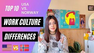 USA VS NORWAY | Top 10 Work Culture Differences | New York To Oslo | Life In Norway