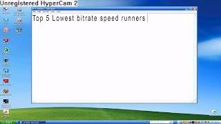 Top 5 Lowest Bitrates In Speedrunning