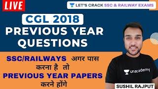 Question Paper - 52 | CGL 2018 Previous Year Question Paper | RRB NTPC/SSC CGL Question Paper