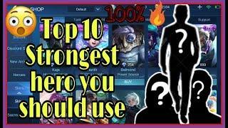 Top 10 strongest heroes you can use in solo gaming | Meta heroes | Atreus Ubay