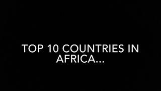 Top 10 Countries in Africa with Internet