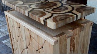 Ash and Walnut Sideboard