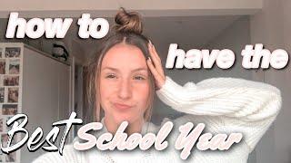 How to have THE BEST SCHOOL YEAR / My Top 10 Tips for ‘back to school’ season