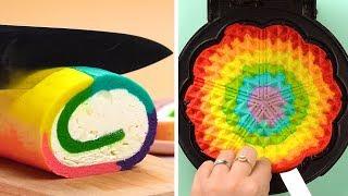 Top 10 Beautiful Rainbow Cake Ideas In The World | Best Yummy Colorful Cake Tutorial