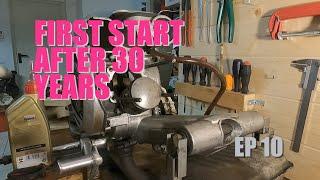 1st START AFTER 30 YEARS + TOP END REPLACEMENT | Vespa 150 GL / PX 125 / largeframe | Ep.10