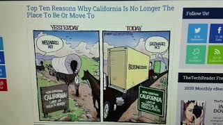 Top 10 Reasons Why California Is No Longer The Place To Be Or Move To....