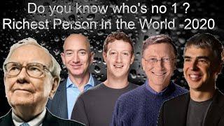 Top 10  Richest people in the world 2020/ Jeff Bezos /Bill Gates/Warren Buffett