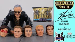 Marvel Legends STAN LEE Head Swaps & Cancelled BAF Black Panther 2 Pack