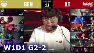 KT vs GEN - Game 2 | Week 1 Day 1 S10 LCK Spring 2020 | KT Rolster vs Gen.G G2 W1D1