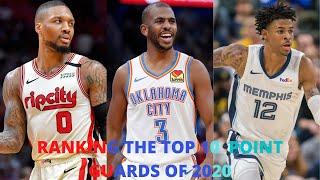 Top 10 Point Guards of the 2019-20 NBA Season!!