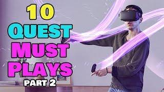 Top 10 BEST Oculus Quest Games! - Part 2