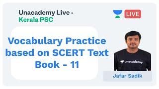 English | Part-10 | Vocabulary Practice Based on SCERT Text Book-8 | Jafar Sadik