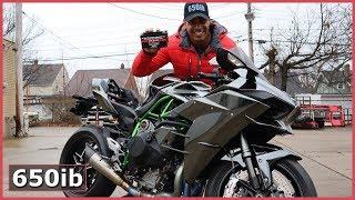 The BEST Windscreen & Battery | 2019 Kawasaki Ninja H2!