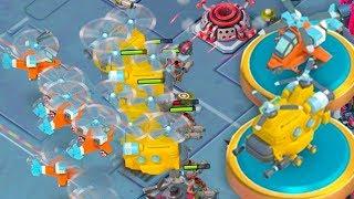 NEW BOOM BEACH FLYING TROOPS GAMEPLAY! Rocket Chopper and Heavy Chopper in Warships!