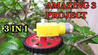 Top 3 Amazing School Project Ideas||Gear Motor||{NEW PROJECT}EP-18