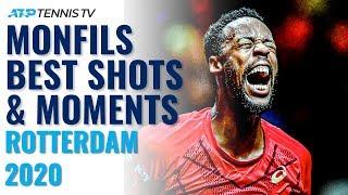 Gael Monfils Best Shots & Winning Moment In Title Run | Rotterdam 2020