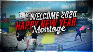 HAPPY NEW YEAR MONTAGE | welcome 2020 | Pubg Mobile Rush Gameplay | Ft. SumitGaming ❤️