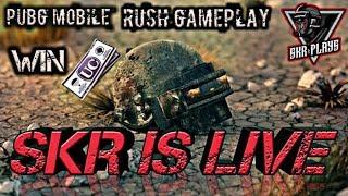 PUBG Mobile Live Stream | Rush GamePlay | Custom ROOM  | Stay At Home ! is Safe | SKR Plays