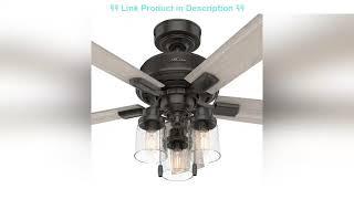 Top 10 Hunter Fan Company 50329 Hartland Ceiling Fan, 44, Noble Bronze