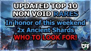 RAID Shadow Legends | UPDATED TOP 10 NON-VOID RARES