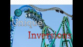 Top 10 Unique and Strangest Roller Coaster Inversions