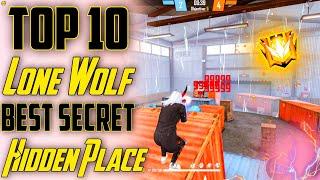 Top 10 Hidden Place In Lone Wolf | Lone Wolf Hidden Place | Lone Wolf Tips And Tricks | Unknown Tony