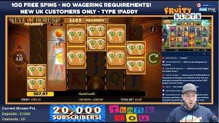 Eye Of Horus 1st Look On Paddy Power Games!