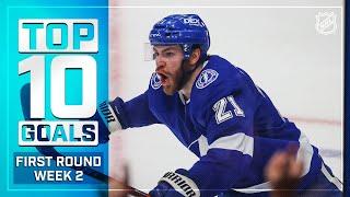 Top 10 Goals from Week 2 of the First Round | 2021 Stanley Cup Playoffs