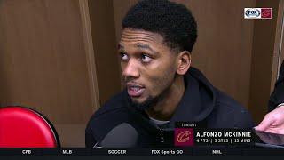 Alfonzo McKinnie stayed ready, thankful for another opportunity | CAVS-PISTONS POSTGAME