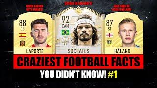 CRAZIEST FOOTBALL PLAYERS FACTS YOU DIDN'T KNOW! 