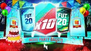 10 x FUT BIRTHDAY PARTY BAG PACKS! - FIFA 20 Ultimate Team