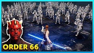 Jedi Fallen Order INSANE Order 66 Mods - 100 Clone Troopers vs Jedi