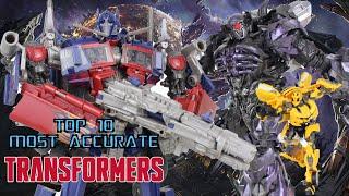 Top 10 Most Accurate Transformers Movie Figures Ranking