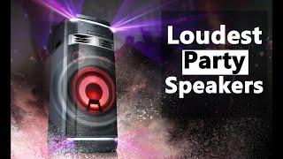 Loudest Party Speakers You Should Buy : Top 10 Party Speakers You Should