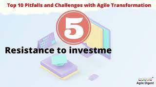 Short Video Series #2, Top 10 Pitfalls and Challenges with Agile Transformation