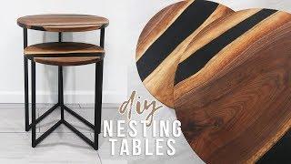 DIY Nesting Side Tables