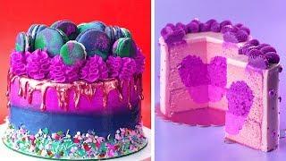 Top 10 Simple Colorful Cake Decorating Recipes | So Yummy Colorful Cake Decorating Ideas