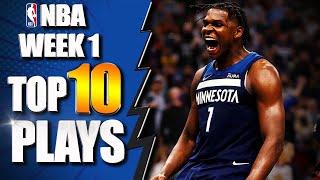 FIRST Official NBA TOP 10 Plays of The Week #1 10/19 - 10/23 Ankle Breakers & Posters!