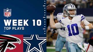 Cowboys Top Plays from Week 10 vs. Atlanta Falcons | Dallas Cowboys