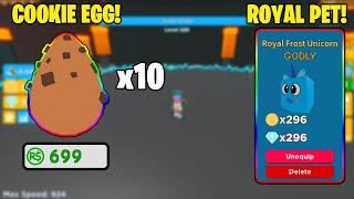 I SPENT *6990 ROBUX* ON 10 COOKIE EGGS! ALSO CRAFTED A *ROYAL PET* IN SPEED CHAMPIONS! *INSANE!*