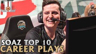 Soaz Top 10 Career Plays | Lol esports