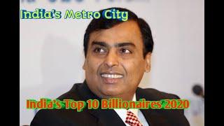 Top 10 Richest Billionaires in India 2020