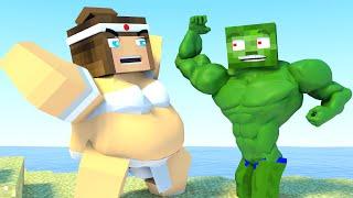 Top 4 Minecraft Life of ZomBo & Zomma | Minecraft Animation