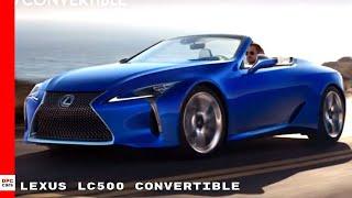 2020 Lexus LC500 Convertible Geneva Motor Show Digital Presentation