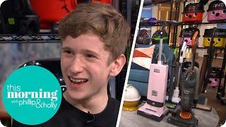 The Teenager Who Owns 150 Vacuums and is Building a Hoover Empire | This Morning